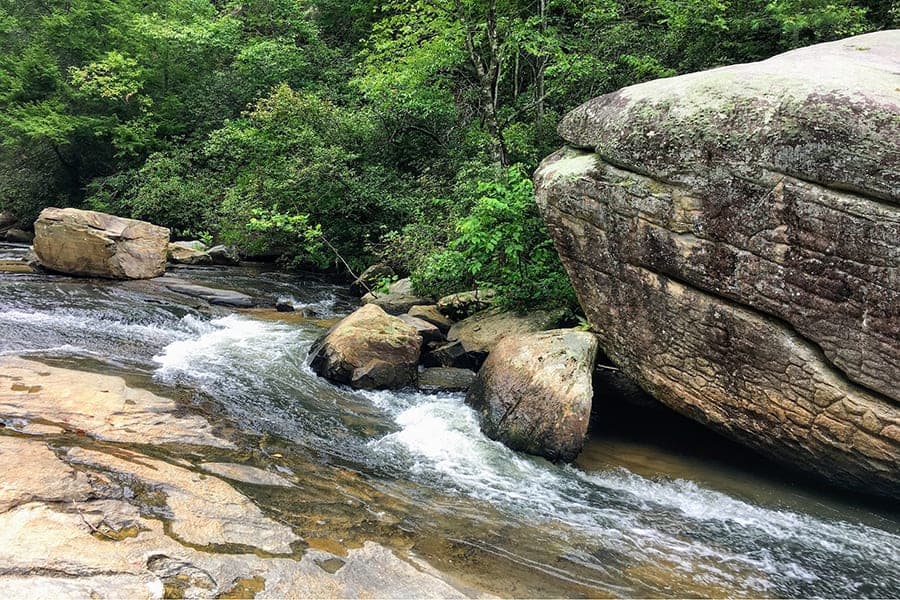 Lake Hartwell Country Long Shoals Roadside Park Hiking
