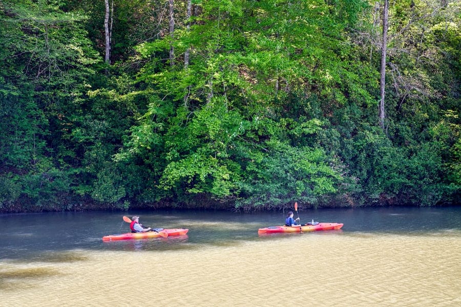 Situated in the Mountains, Keowee Toxaway Offer Water and Land-Based Activities